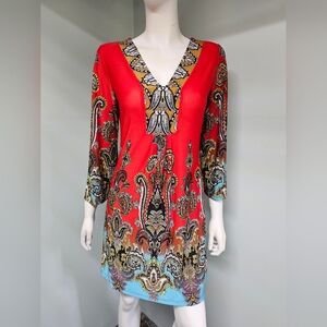 White Mark BOHO Stretch Dress